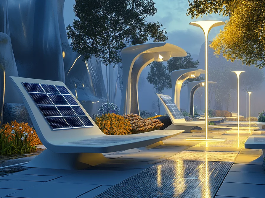 Solar-Powered Spaces: Rethinking Outdoor Lighting Through Design and Technology