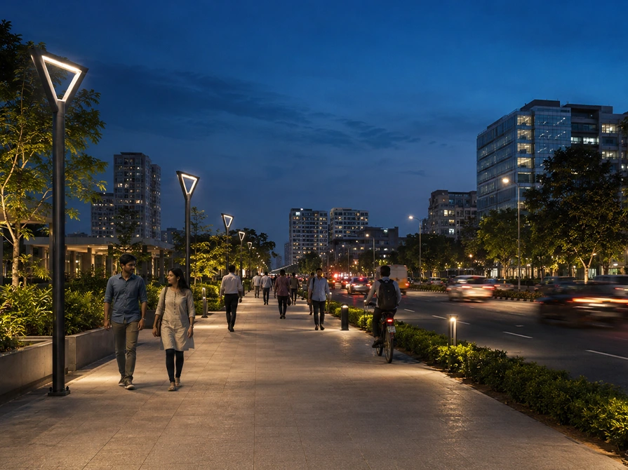 Why 24-Hour Cities Need Smarter Outdoor Lighting