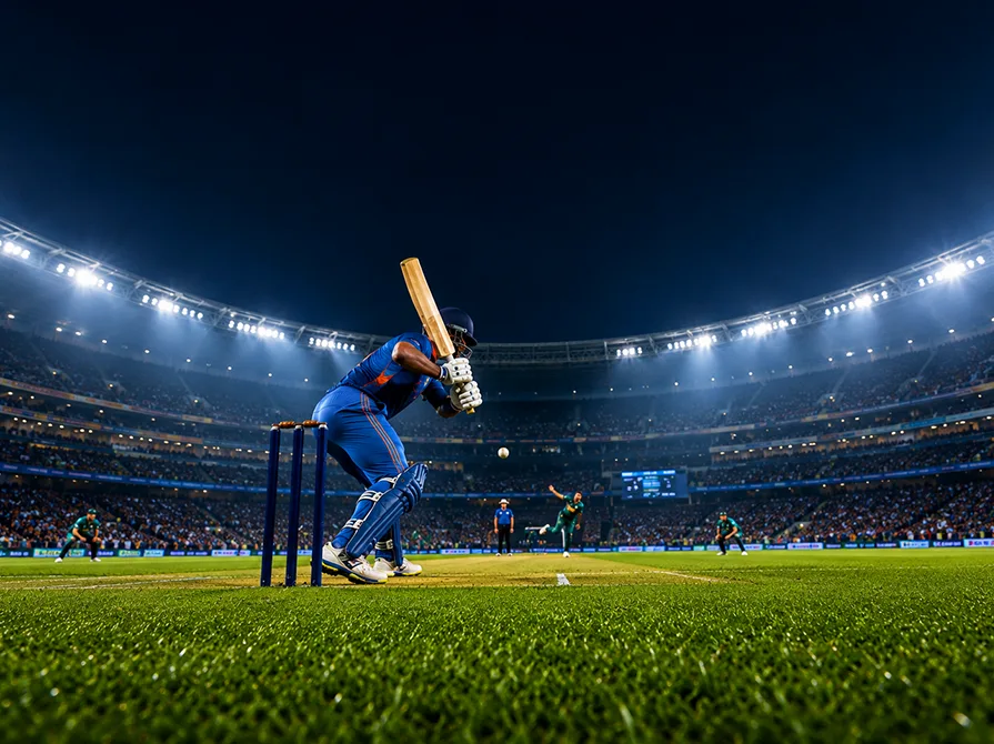 Lux Levels, Floodlight Wattage & Design Guide for Cricket Ground Lighting in India